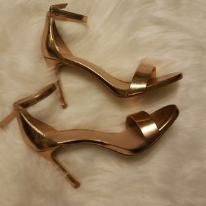 ROSE GOLD STILLETOS size 7.5